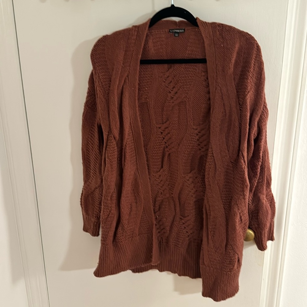 Express oversized cardigan